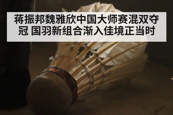蒋振邦魏雅欣中国大师赛混双夺冠 国羽新组合渐入佳境正当时